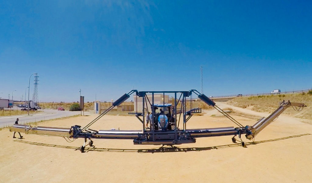 Cinta transportadora de pimientos